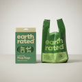 Earth Rated Kot-Beutel mit Griffen – 65 % recycelt, extra groß & 100 % auslaufsicher Geruchlos (120 Stück)